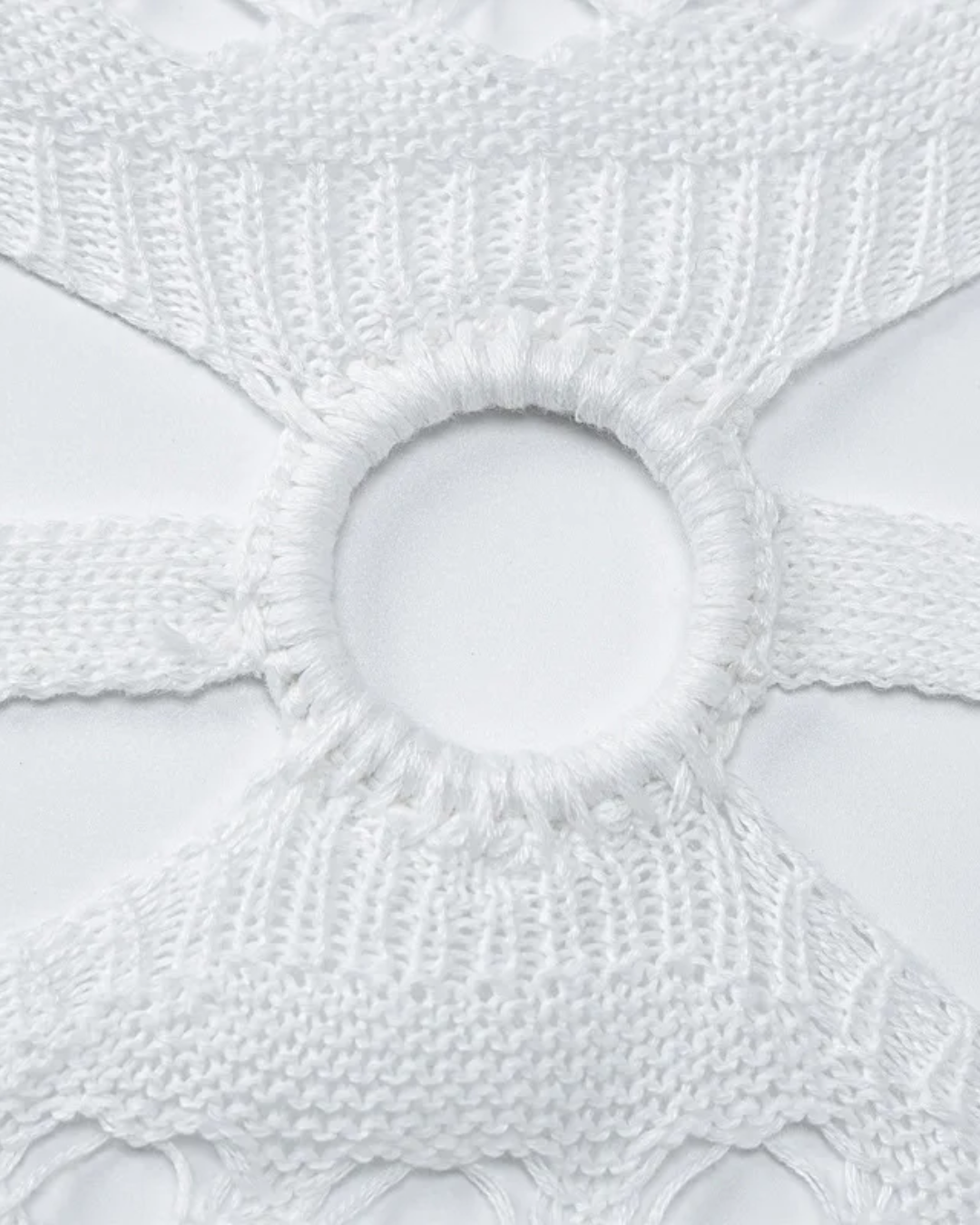 NEW Vienne White Cut-Out Dress