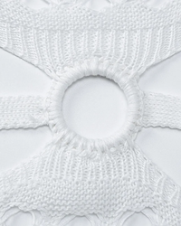 NEW Vienne White Cut-Out Dress