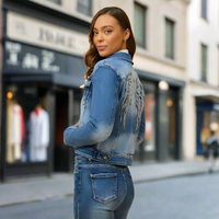 SALE Tyra Blue Denim Jacket