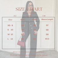 Chrissy Black Denim Pant Set