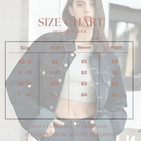 Gweneth Dark Denim Crop Jacket