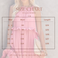 Isabelle Pink Ruffled Dress