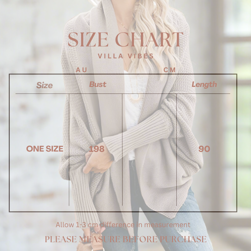 Batwing cardigan australia best sale