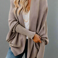 Jacinta Oversized Batwing Sleeve Cardigan