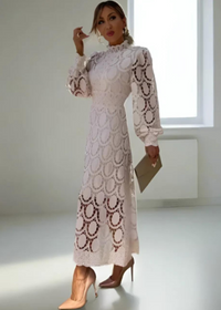 Jasmine White Lace Dress - Villa Vibes Australia