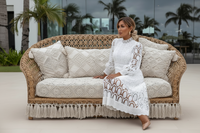 Jasmine White Lace Dress