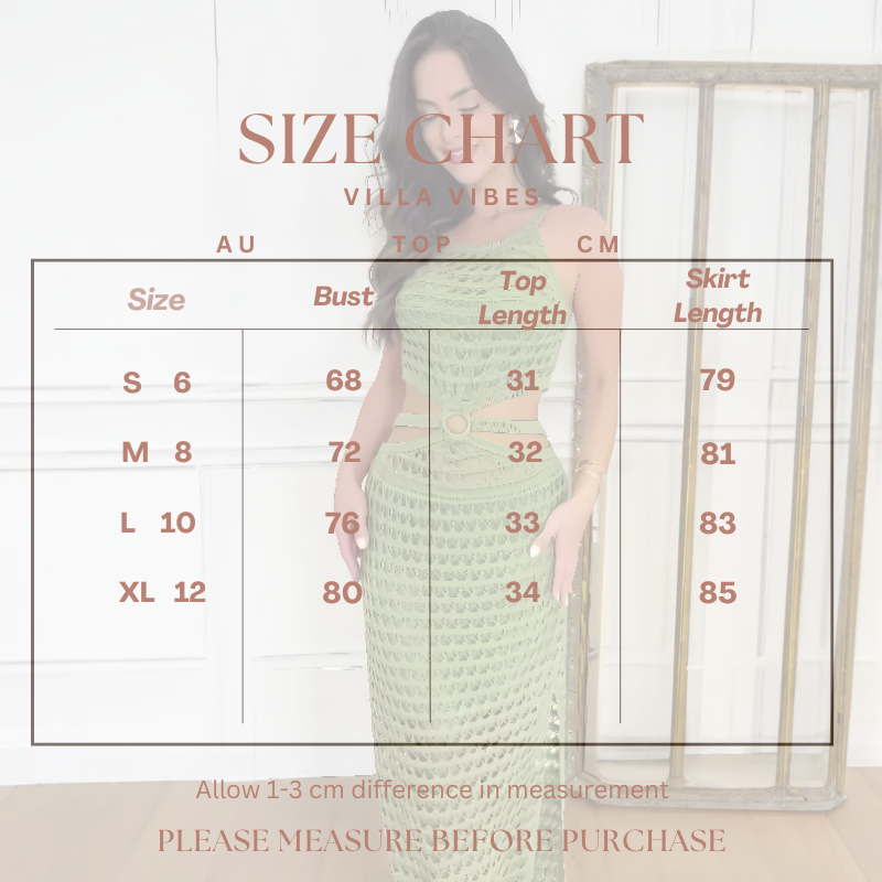 NEW Vienne Sage Cut-Out Dress