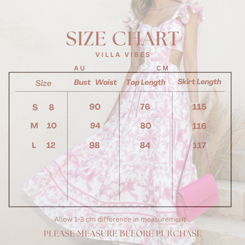 Saphine Pink Print Dress | ONE LEFT