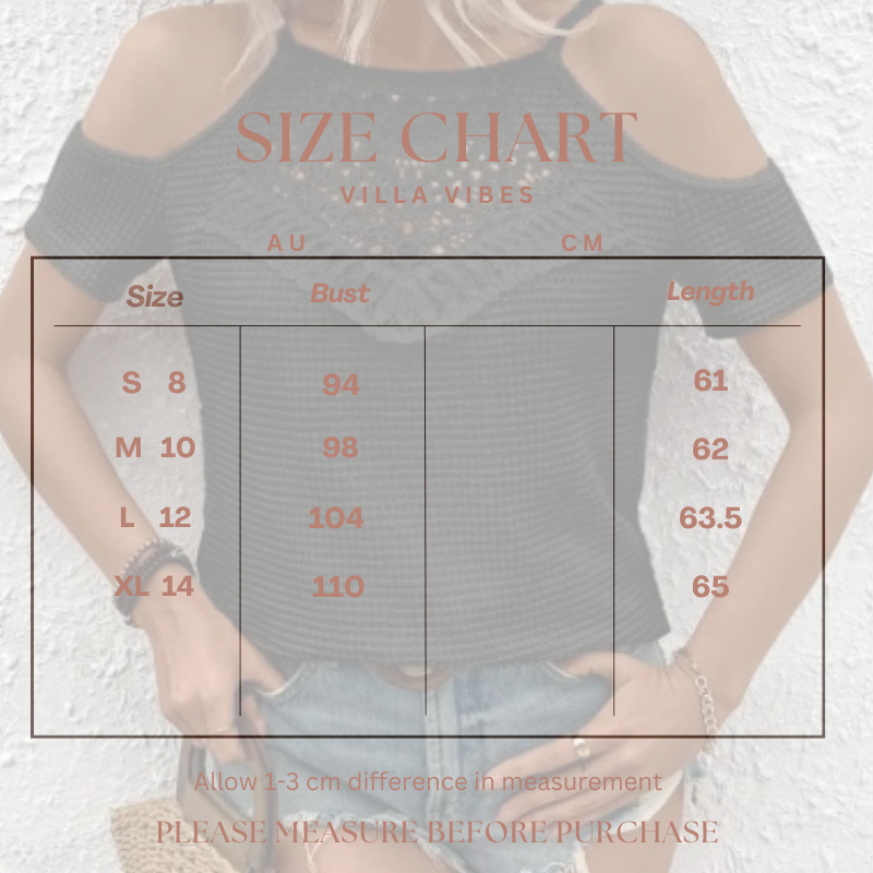 NEW Roda Black Aztec Top