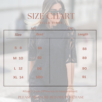 Bella Black Lace Dress