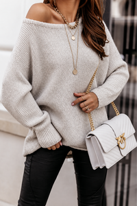 Peyton Beige Weekender Jumper