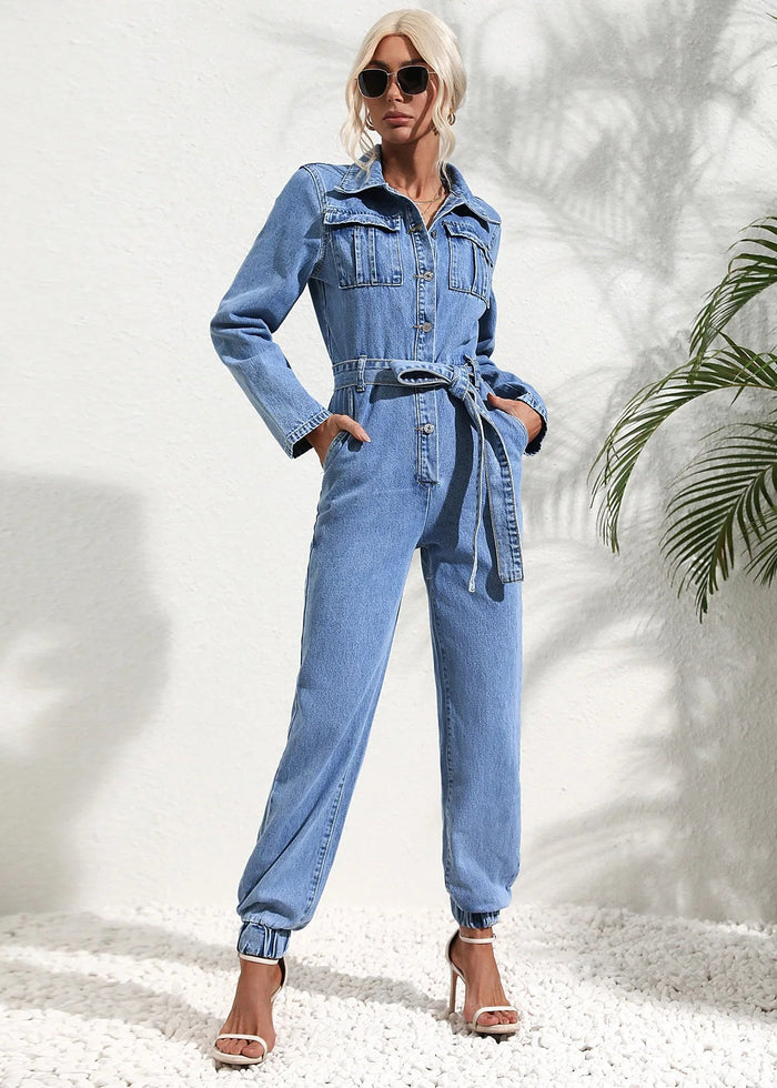 Harlow Denim Jumpsuit
