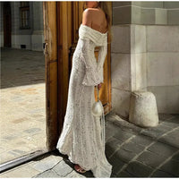 Isadora Sheer Lace Dress