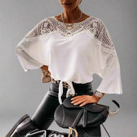 St Barts White Lace Top