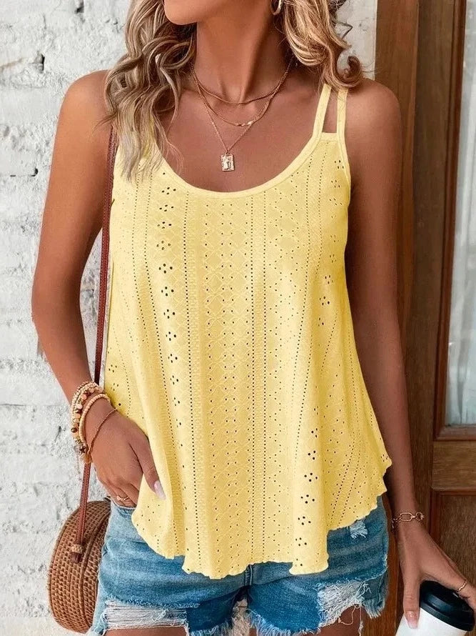 Lemon Cami Top Villa Vibes Australia