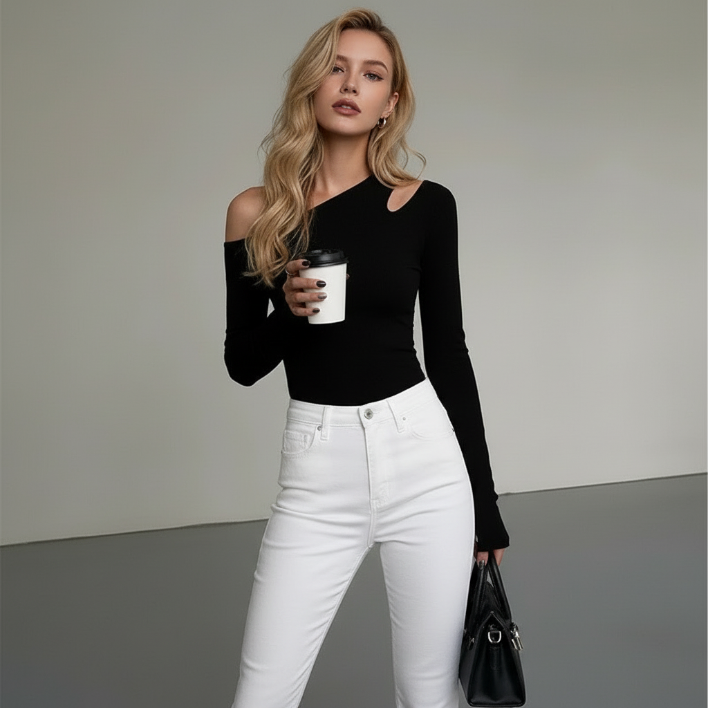 Nikki Stretch Crop Top