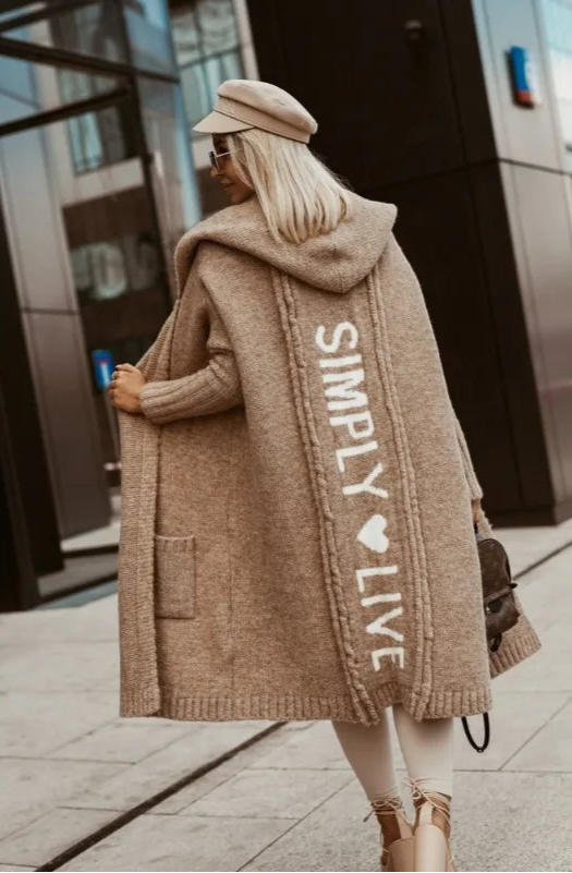 NEW Imogen Camel Highstreet Hooded Coat