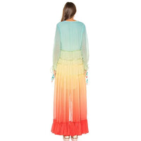 Camille Rainbow Dress - Villa Vibes Australia