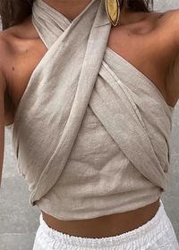 Tianna Sandstone Crossover Top / Pant