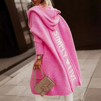 Imogen Pink Highstreet Hooded Coat