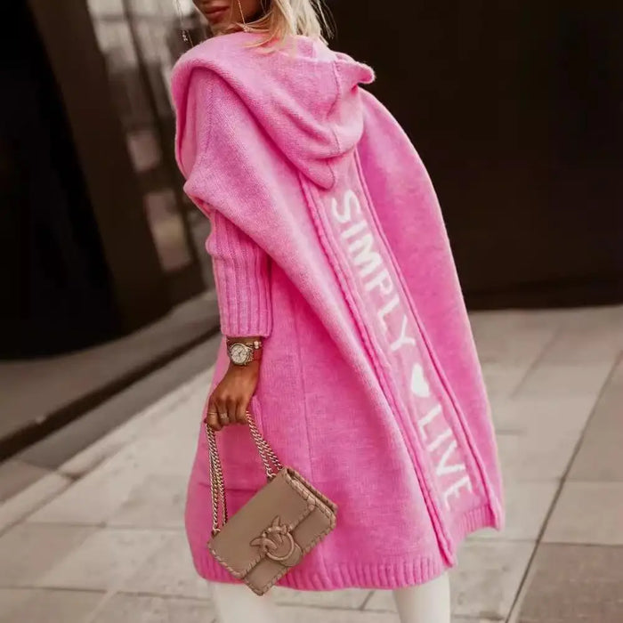 NEW Imogen Pink Highstreet Hooded Coat