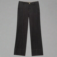 Chrissy Black Denim Pant Set