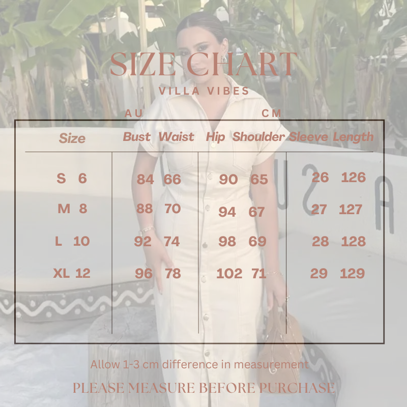 NEW Sadira Beige Denim Dress