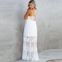 Abby White Lace Maxi