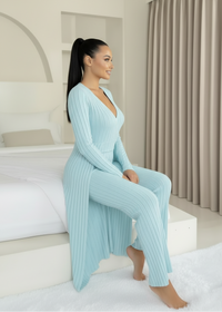 Shivani Seafoam Loungewear Set