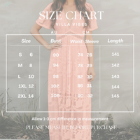 Lotus Vintage Blush Lace Maxi Dress