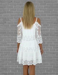 Fallon Pink & White Dress Duo