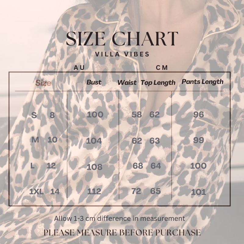 Midnight Leopard 2pc PJ Set