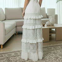 Alexa White Carnival Dress