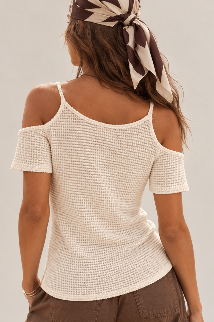 Roda Cream Aztec Top.