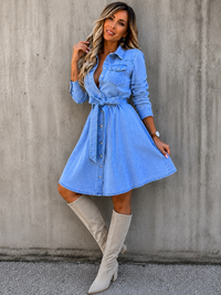Isla Chambray Dress.