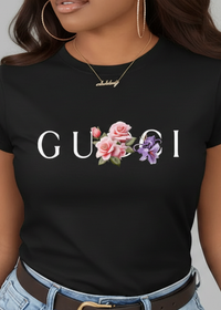Luxury Inspired Black T-Shirt