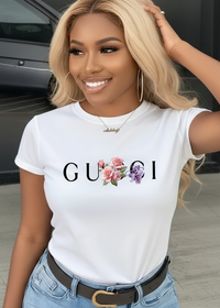 Luxury Inspired White T-Shirt