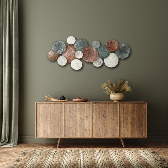 Spinner Reef 135cm Metal Wall Art