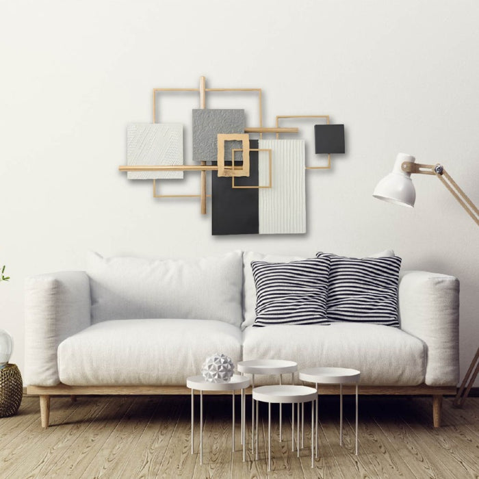 Ripple Springs 125cm Metal Wall Art